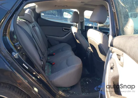 2012 Hyundai Elantra Limited (Ulsan Plant) из США, поврежденный, VIN KMHDH4AE9CU272325